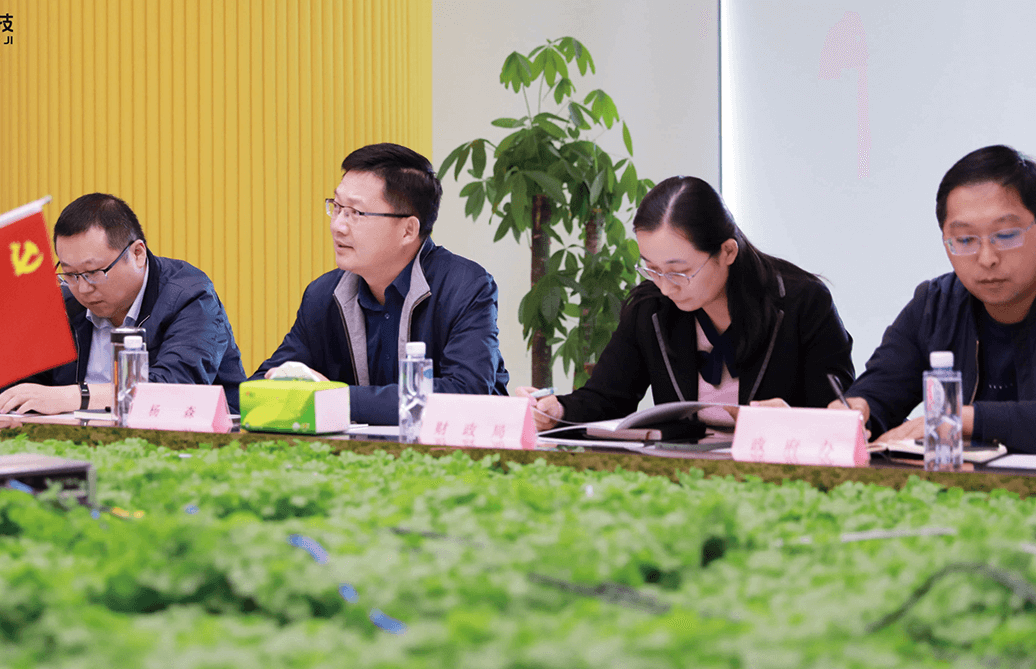 合肥市蜀山區(qū)區(qū)委副書記、區(qū)長楊森一行走訪調(diào)研
